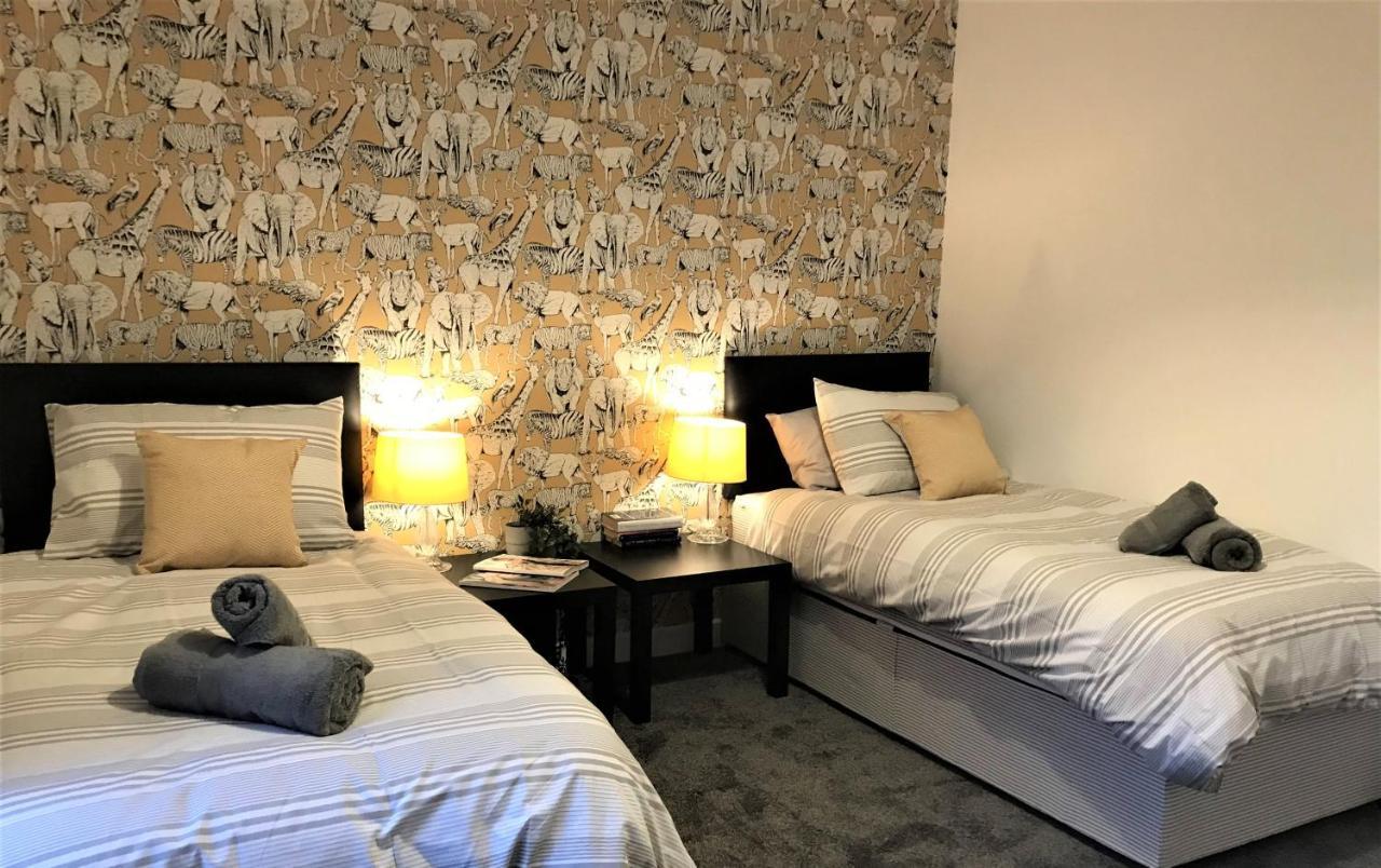 Stylish Modern 3-Bed House Nr Manchester City Ctr Whitefield Esterno foto